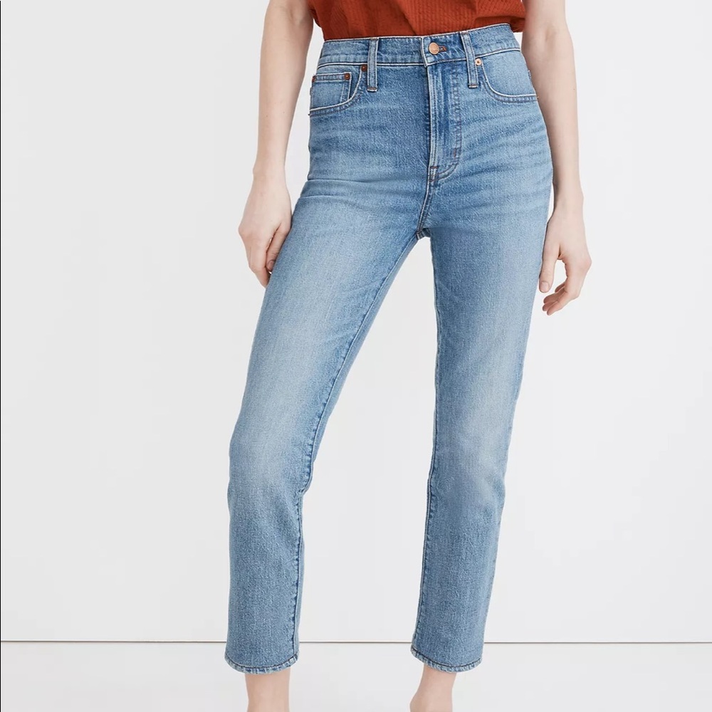Madewell Perfect Vintage Crop Clymer Wash